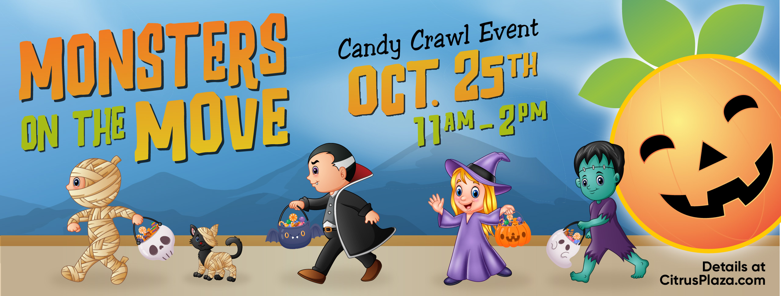 Monsters on the Move Halloween Event