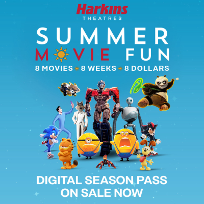 Harkins Summer Movie Fun Tickets On Sale