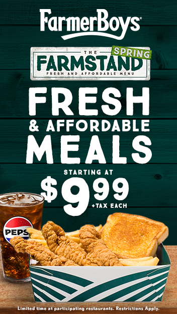 Farmer Boys Fresh and Affordable meals