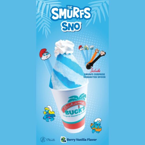 Bahama Bucks Smurfs Sno